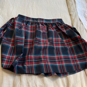 Plaid Skirt